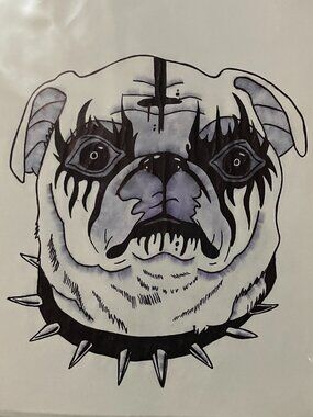 Goth Pug